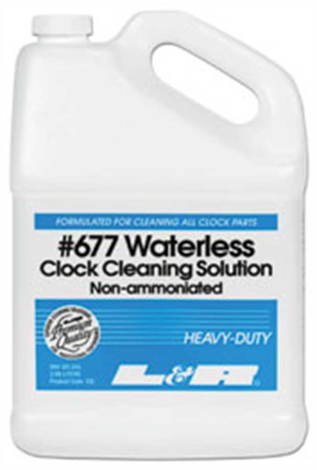 Clock Cleaning Formula at John Alvarado blog