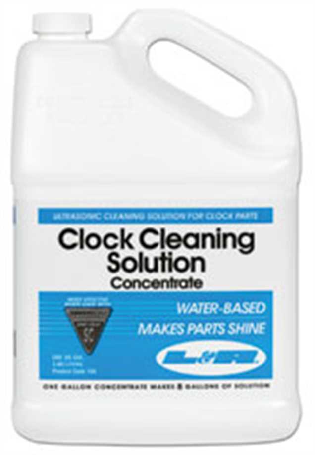 How To Make Clock Movement Cleaning Solution